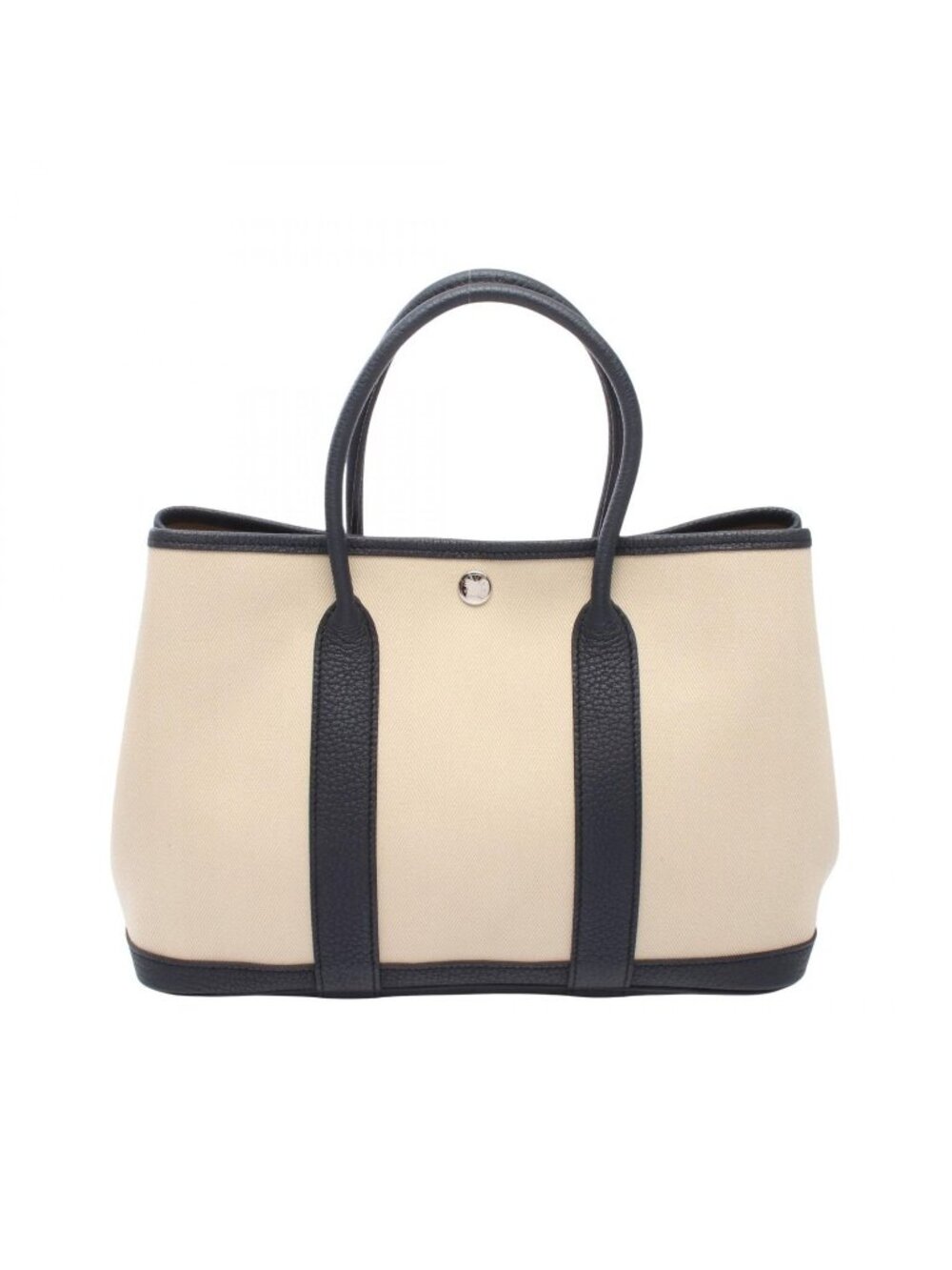 Hermes Tote Bag Garden Party TPM Bleu Nuit